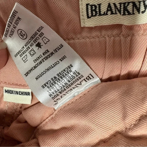 BlankNYC High Waist Paperbag Cargo Joggers Size 28 - Picture 4 of 9